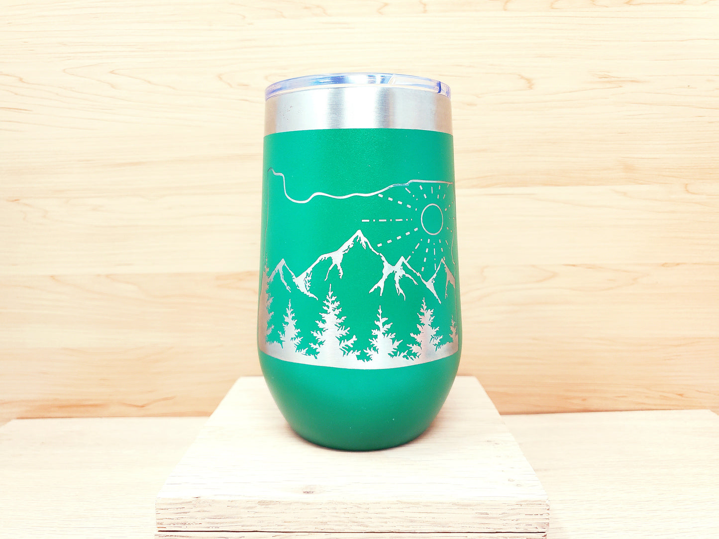Mountains Wine Tumbler (12oz, 16oz)