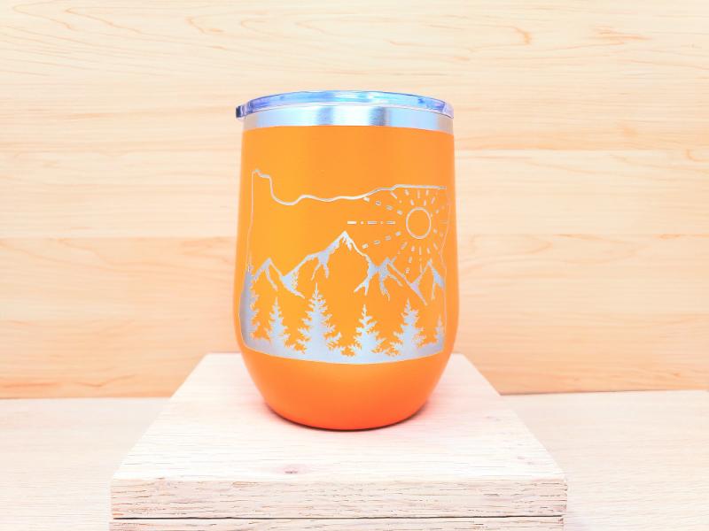 Mountains Wine Tumbler (12oz, 16oz)